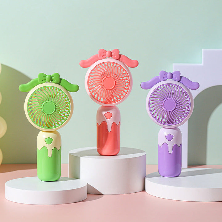 Unisex Cartoon Hand Fan with Cute Animal Design Kalsten