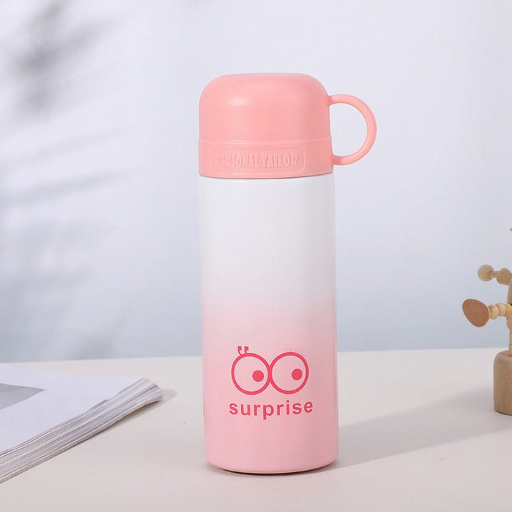 Ladies trendy thermos bottle with practical carrying handle Kalsten
