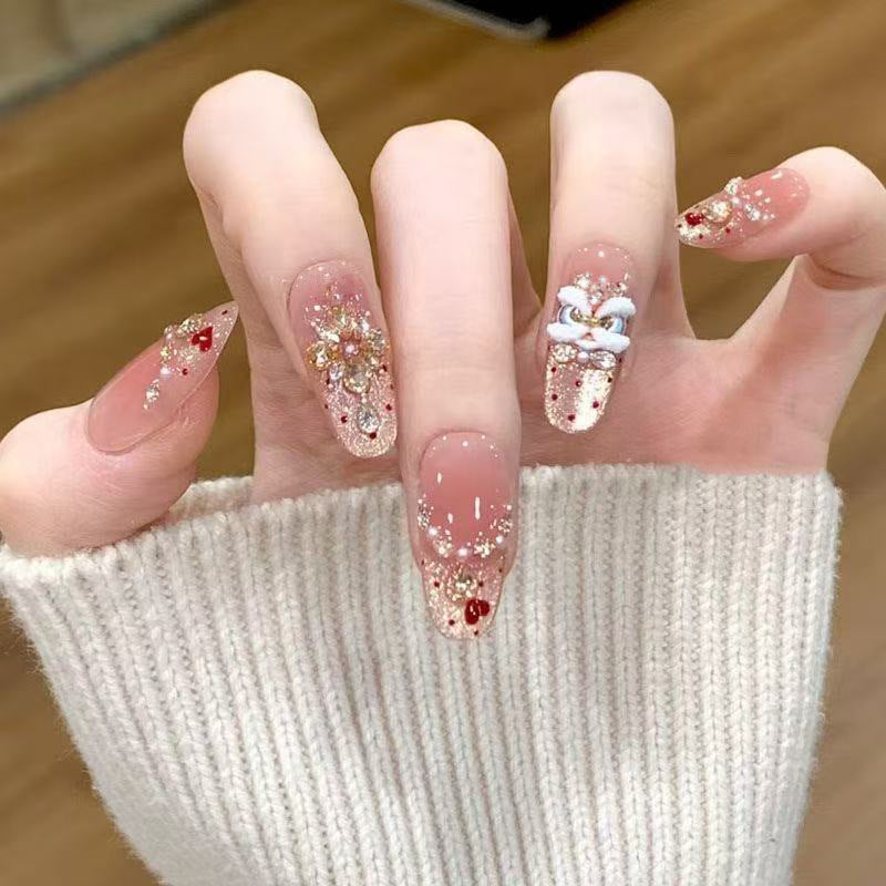 Luxury Decorative Press-On Nails Kalsten