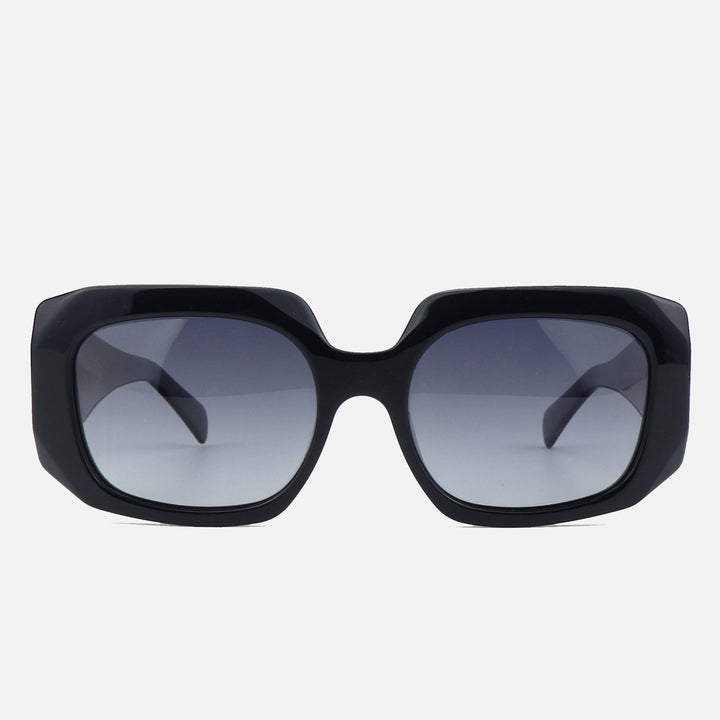 Women's oversized sunglasses with innovative frame and modern geometry Kalsten