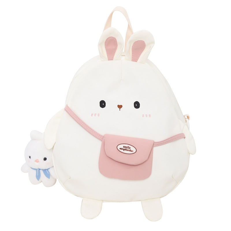 Adorable Plush Bunny School Backpack Kalsten