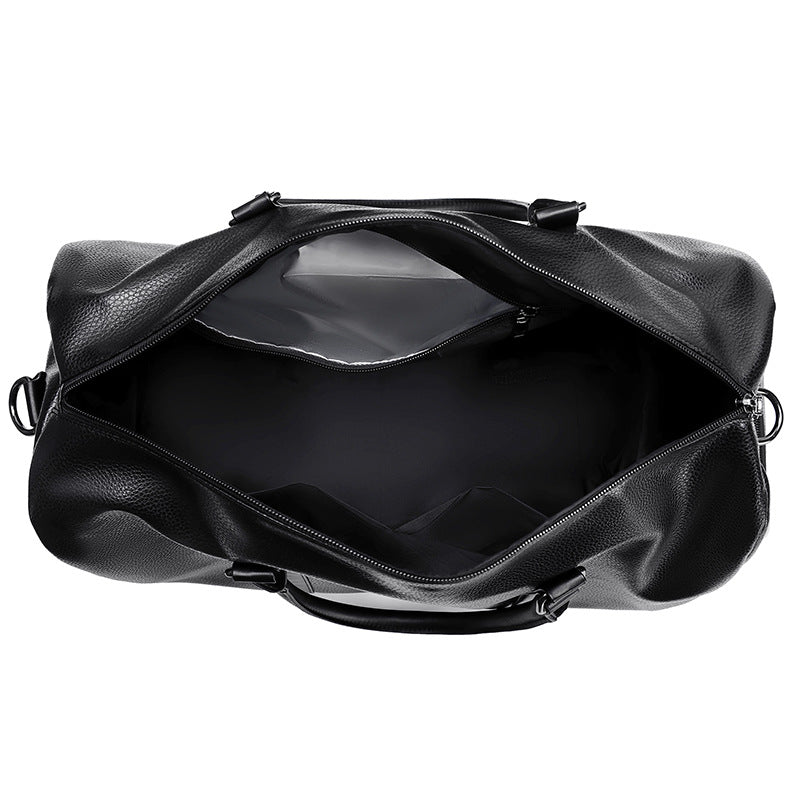 Elegant Synthetic Leather Travel Duffel Bag Acalora