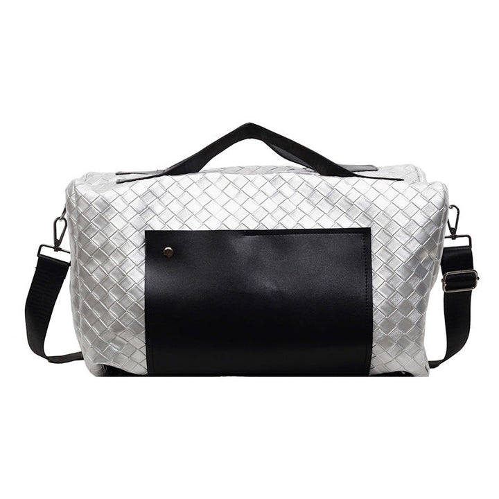 Woven Travel Duffel Bag