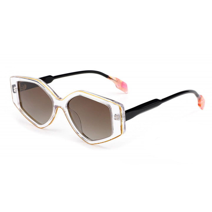 Women's fashionable sunglasses with unique cut design and UV protection Kalsten