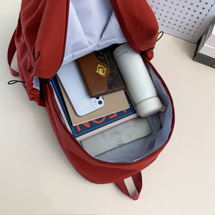 Backpack with High-Quality Craftsmanship and Cute Teddy Pendant Kalsten