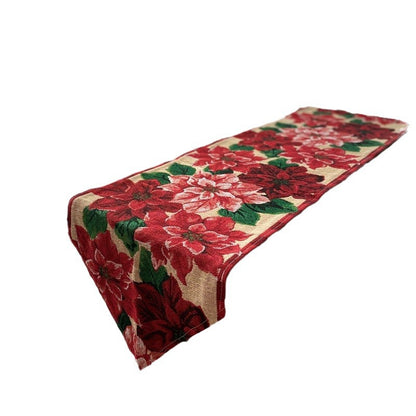 Elegant Holiday-Themed Table Runner