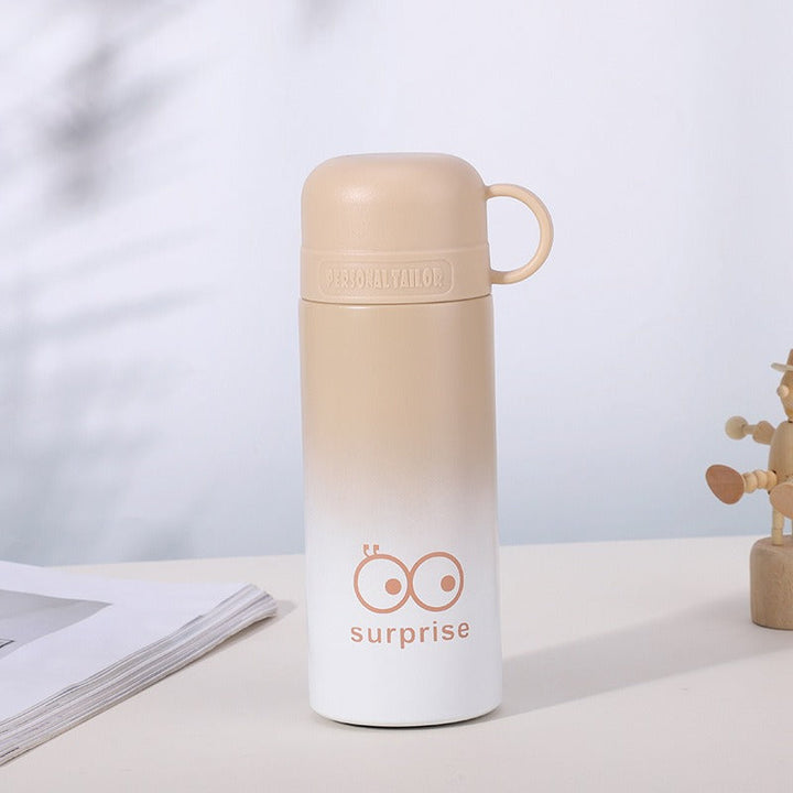 Ladies trendy thermos bottle with practical carrying handle Kalsten