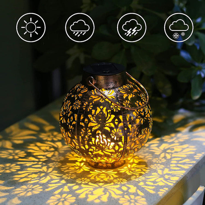 Metal Tree Of Life Projection Lantern Kalsten