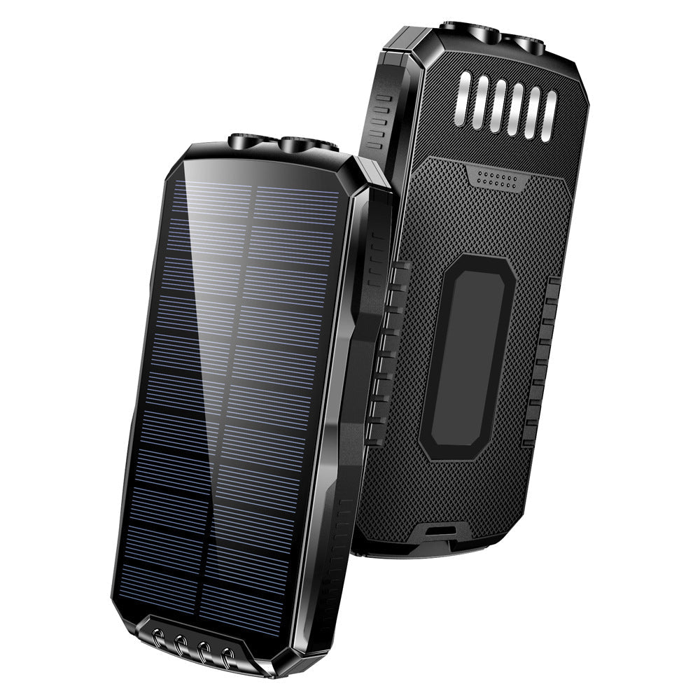Portable Ultra-Solar Powerbank with Integrated LED Light Kalsten