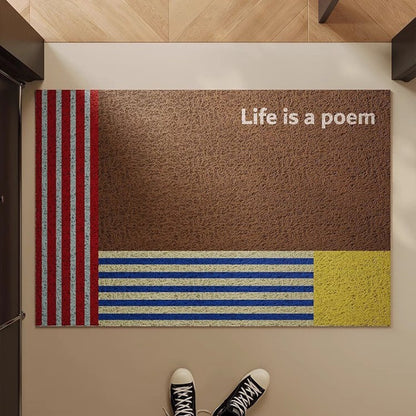 Inspirational Quote Doormat Acalora