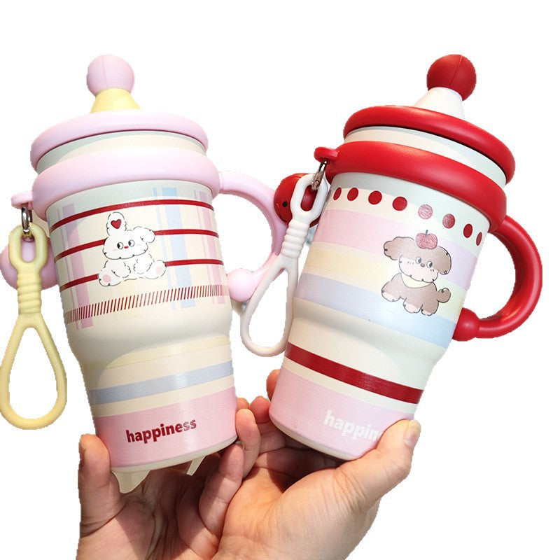 Ladies creative drinking cup with practical flip lid Kalsten