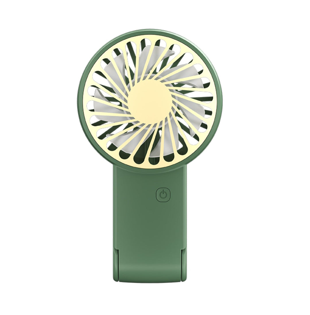Women's portable hand fan with multiple speed settings Kalsten