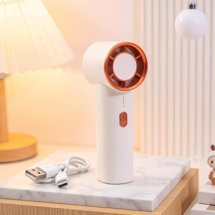 Women Portable Mini Hand Fan with USB Charging Function and Powerful Air Circulation Kalsten
