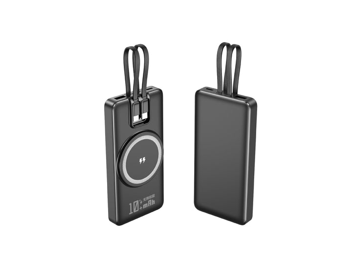 Portable power bank with inductive charging function and intelligent digital display Kalsten