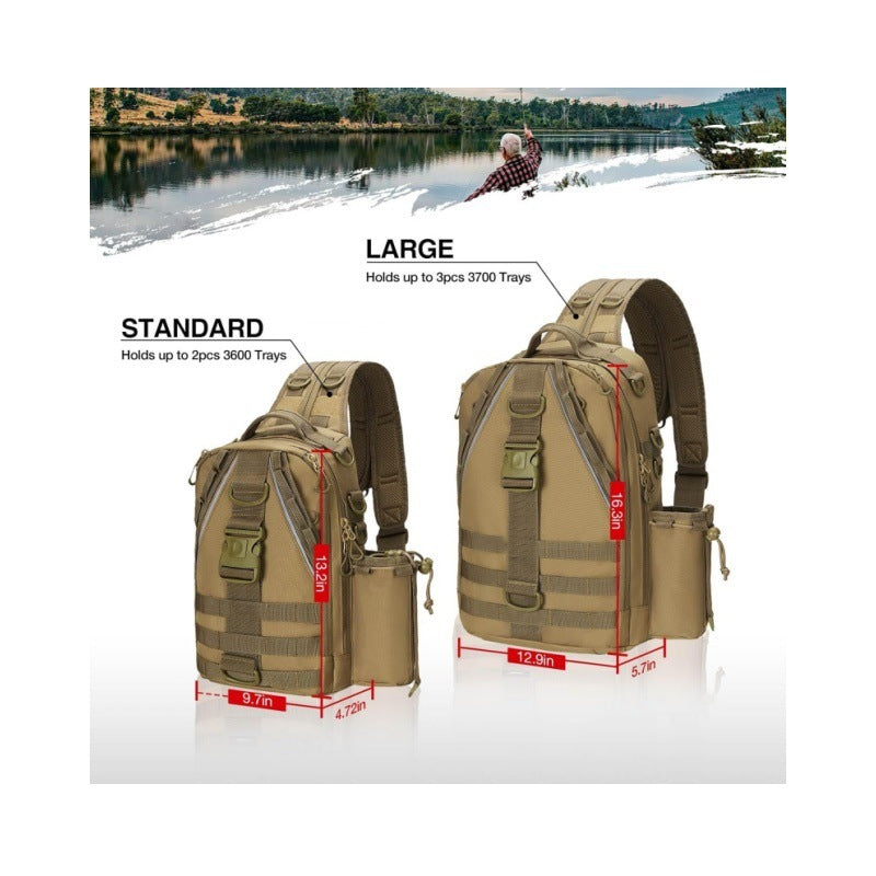 Multifunctional Fishing Backpack Bag with Integrated Accessory Compartments Kalsten