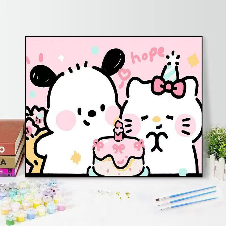 Cute Character Bath Time Wall Art Kalsten