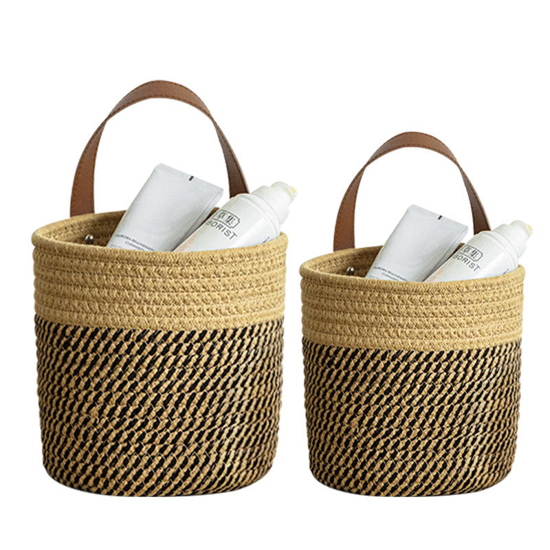 Ladies stylish storage baskets made of cotton Kalsten