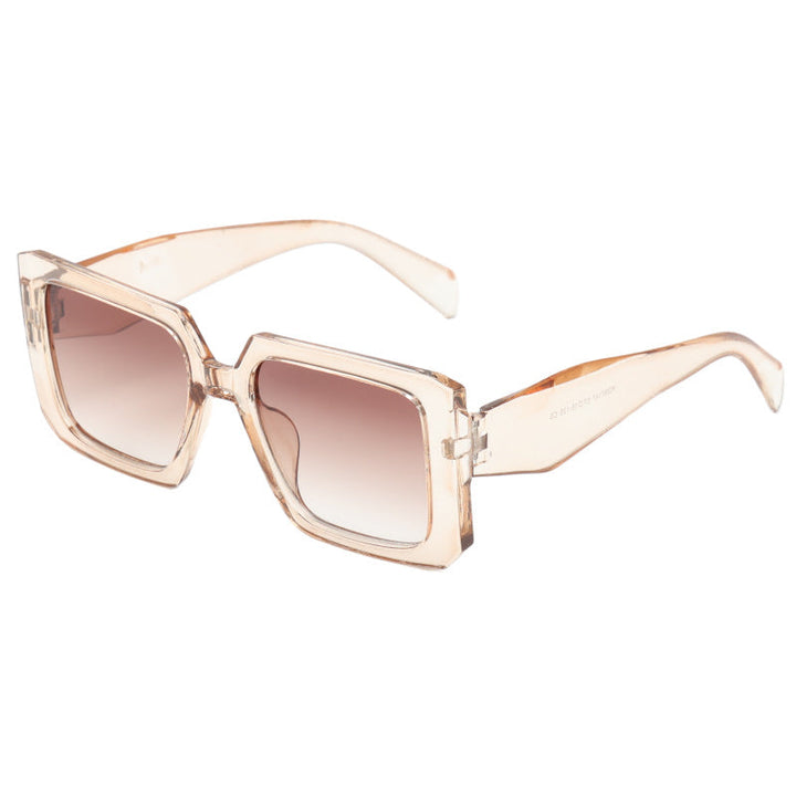 Women's fashionable oversized sunglasses in leopard print Kalsten