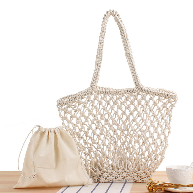 Multifunctional Macrame Tote Bag Kalsten