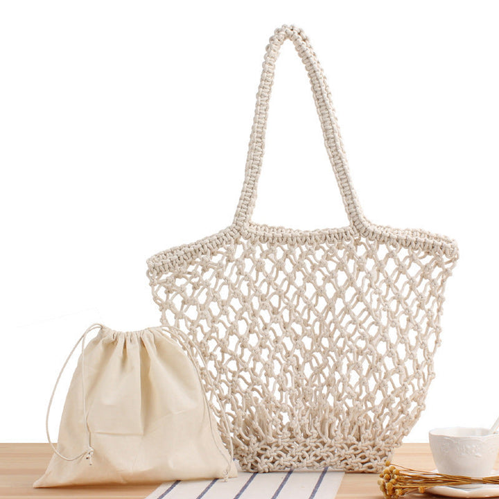 Multifunctional Macrame Tote Bag Kalsten