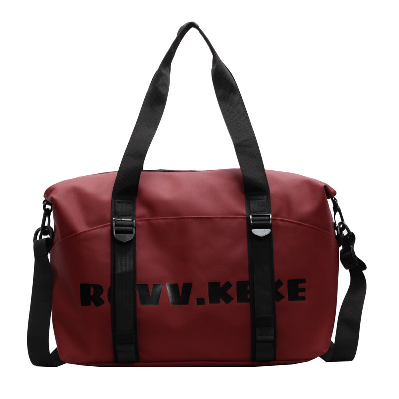 Sporty Multifunctional Duffel Bag With Adjustable Shoulder Strap Kalsten