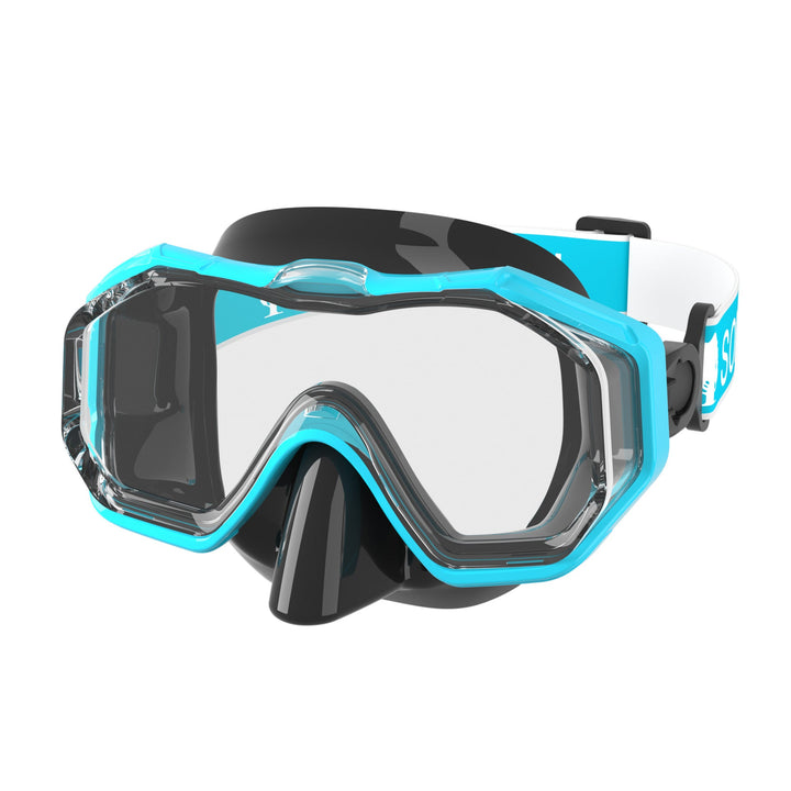 High-quality diving mask with flexible silicone rim and UV protection Kalsten