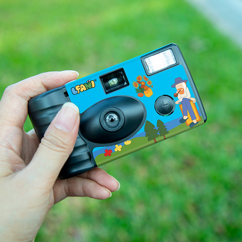 Playful Illustrated Disposable Camera Kalsten
