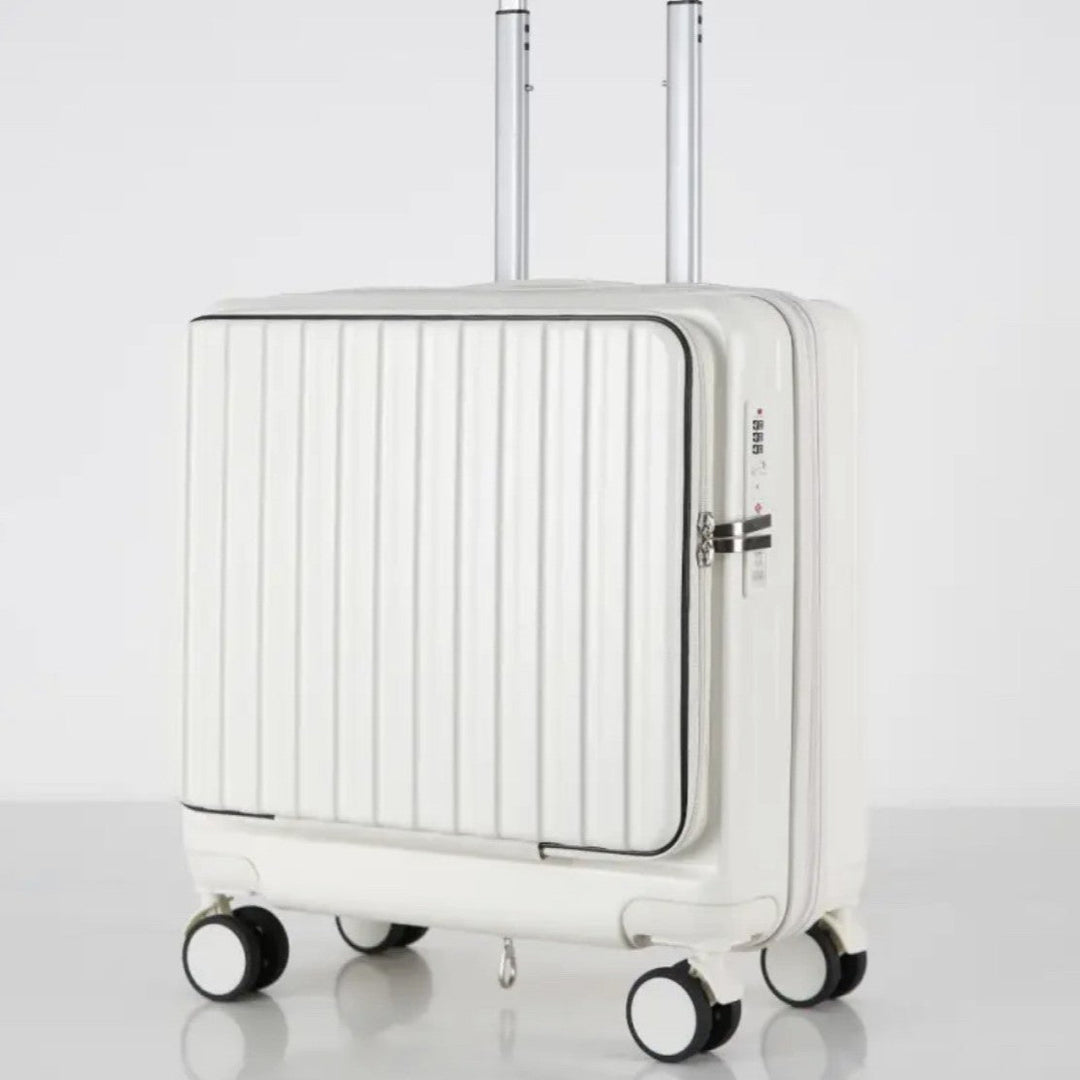 Unisex Lightweight High-Durability Hard-Shell Carry-On Suitcase Kalsten