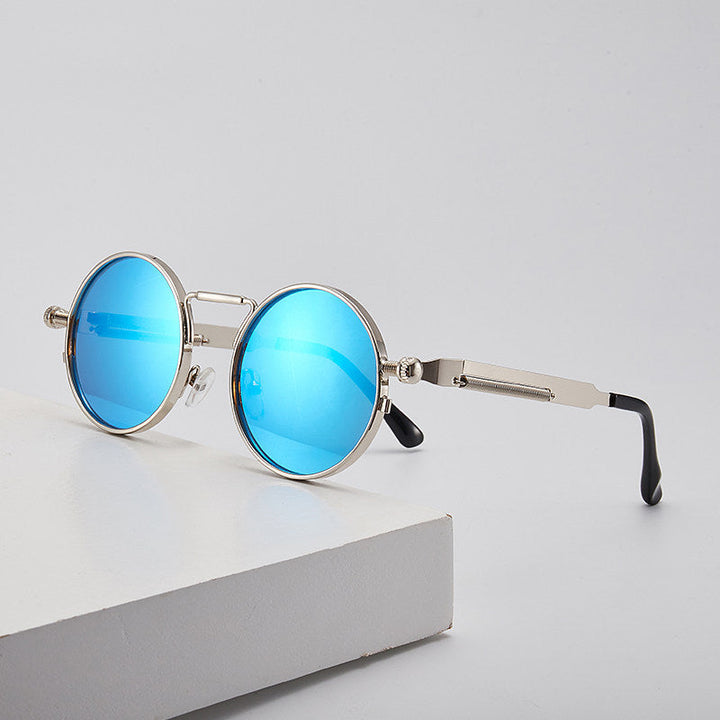 Women elegant round metal glasses Kalsten