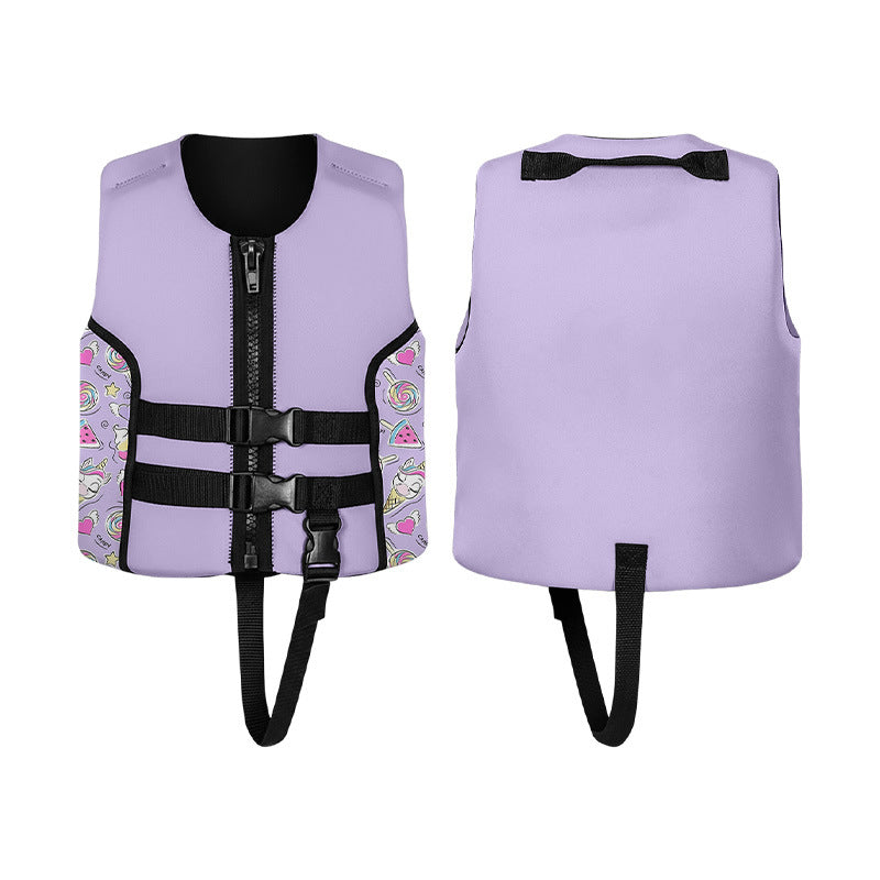 Fun Unicorn Print Swim Vest