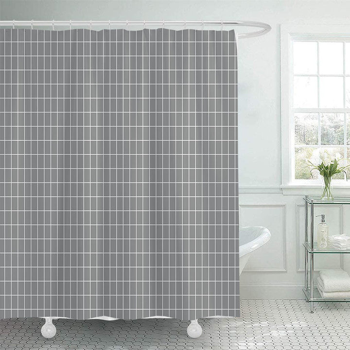 Modern Geometric Shower Curtain Kalsten