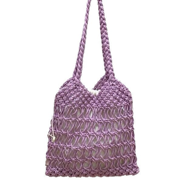 Hand-knotted shopping and beach bag Kalsten