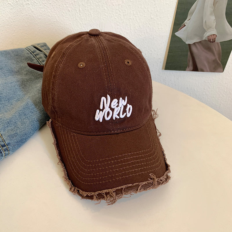 Unisex Distressed Signature Baseball Cap Kalsten