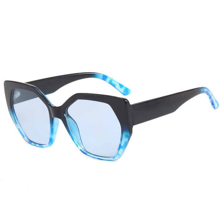 Women oversized geometric sunglasses Kalsten