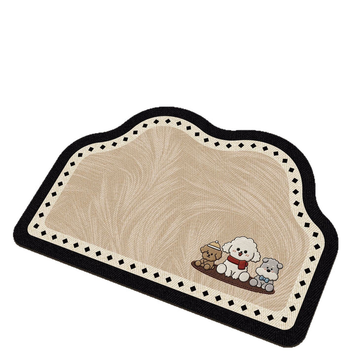 Playful Animal-Themed Bathroom Mat Kalsten