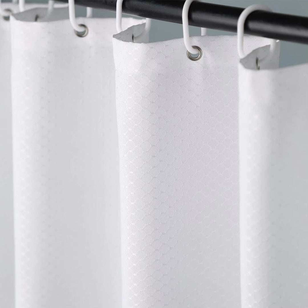 Textured Waterproof Shower Curtain Kalsten