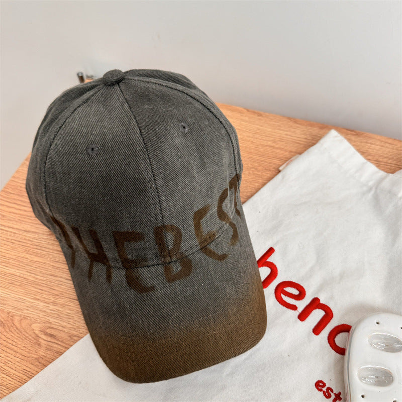 Women's Vintage Denim Baseball Cap Kalsten
