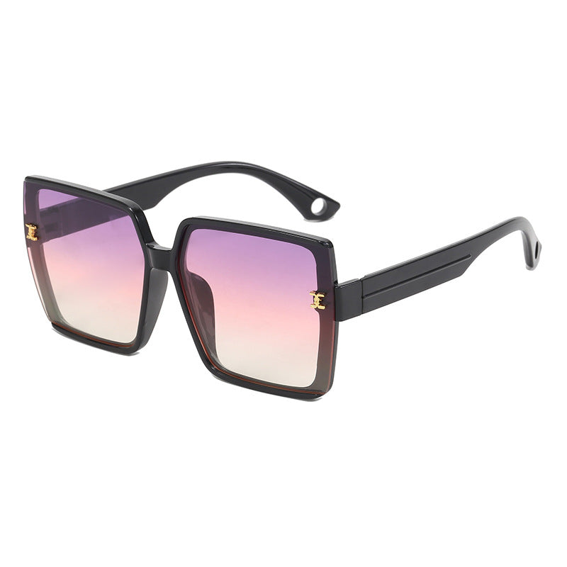 Women's fashion square sunglasses with luxurious frame Kalsten