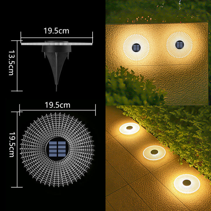 Decorative Solar Acrylic Petal Garden Stake LED Pathway Light Kalsten