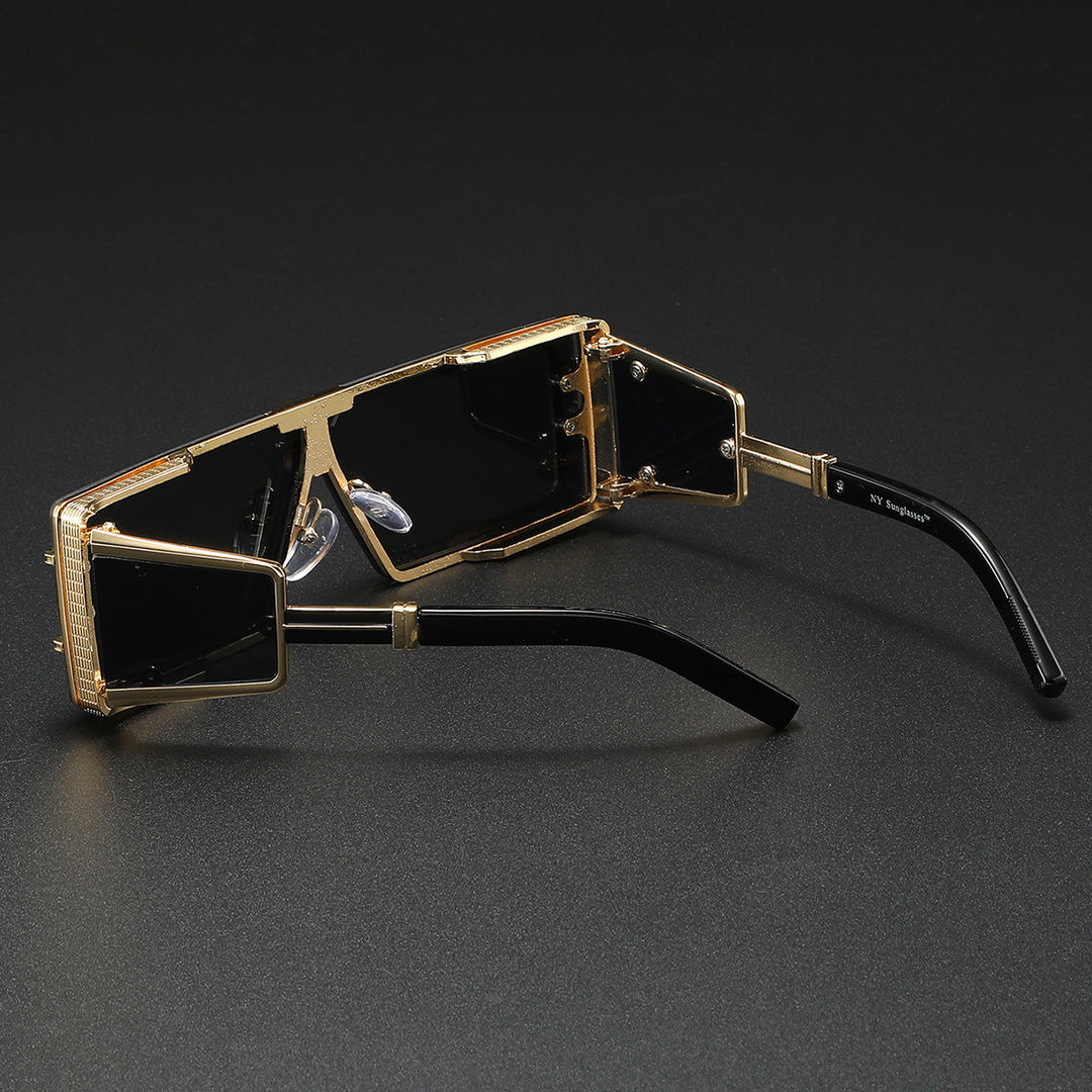 Ladies Fashion Designer Sunglasses with Generous Frame and Stylish Accent Kalsten