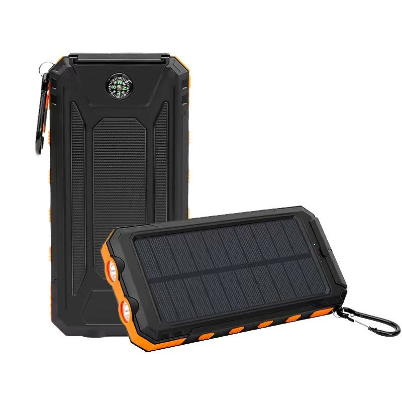 High-performance solar power bank with waterproof housing and multiple charging ports Kalsten
