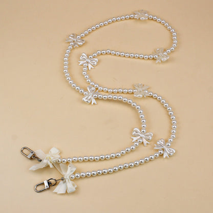 Elegant Pearl and Chain Necklace Acalora