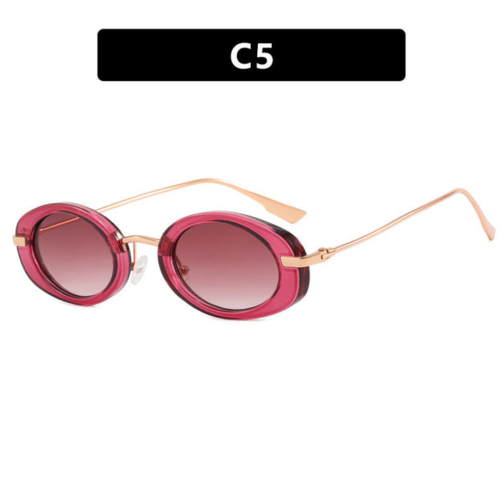 Ladies fashionable sunglasses in elegant oval design Kalsten