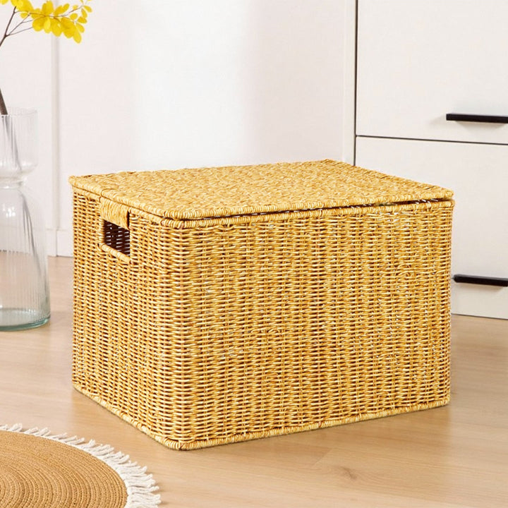 Ladies Generous Storage Basket with Lid Kalsten