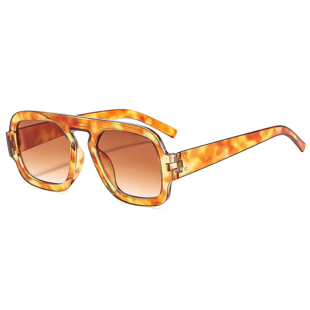 Men's Bold Retro-Inspired Square Sunglasses Kalsten