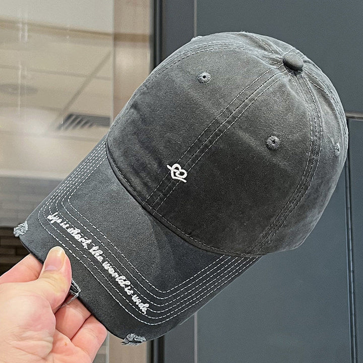 Women's Distressed Vintage Style Baseball Cap Kalsten