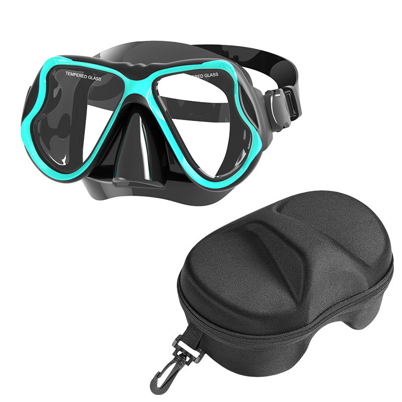 Diving mask with wide field of vision and comfortable wearing comfort Kalsten