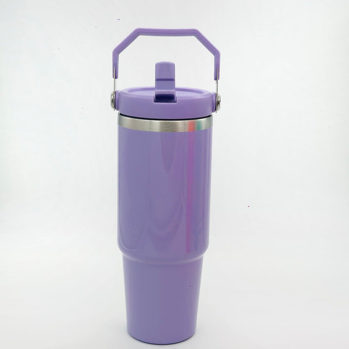 Women's insulating mug with practical folding handles Kalsten
