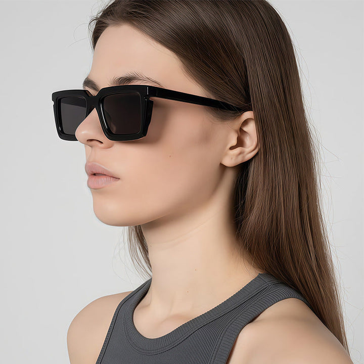 Men's Bold Retro Square Sunglasses Kalsten