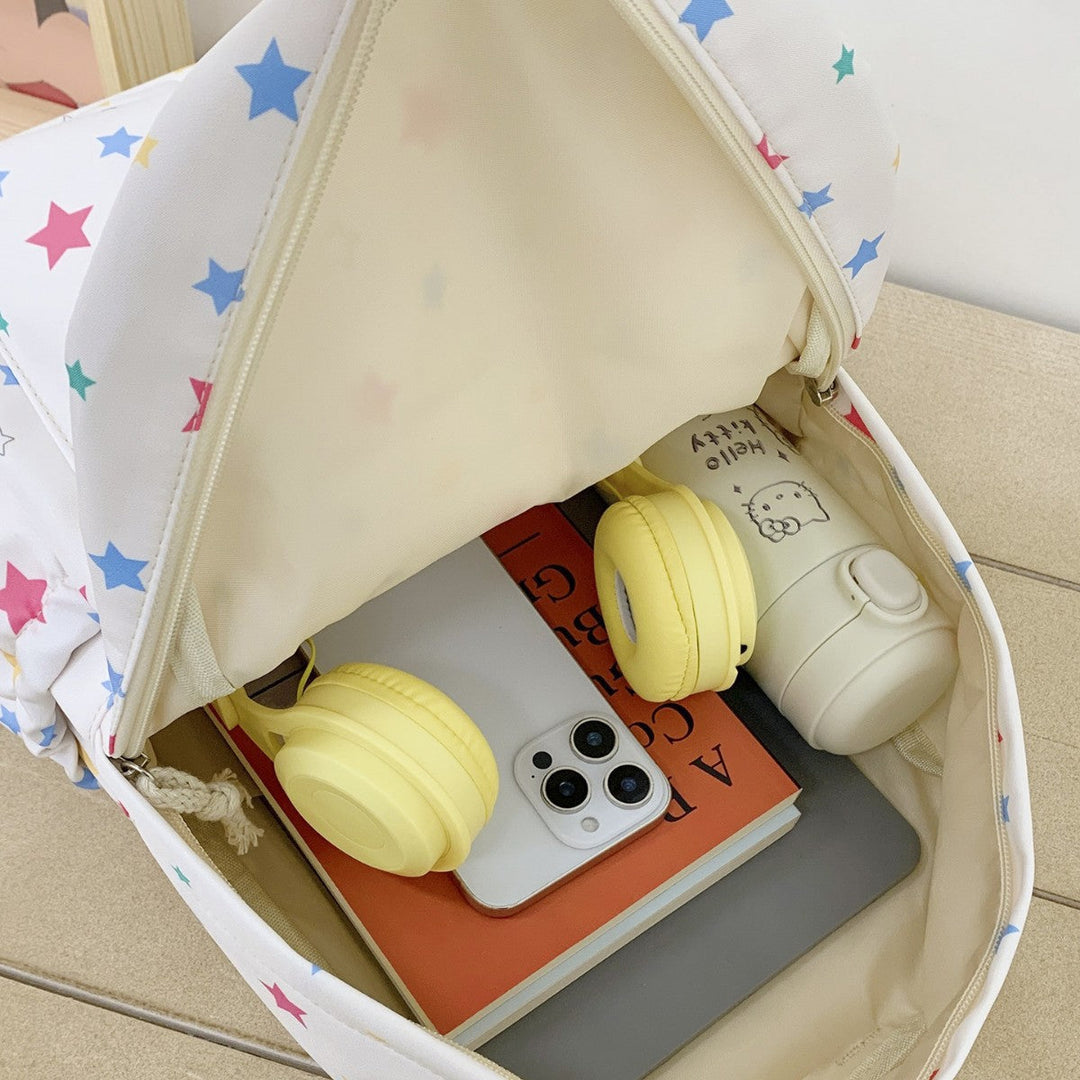 Star-Patterned Lightweight Backpack Kalsten